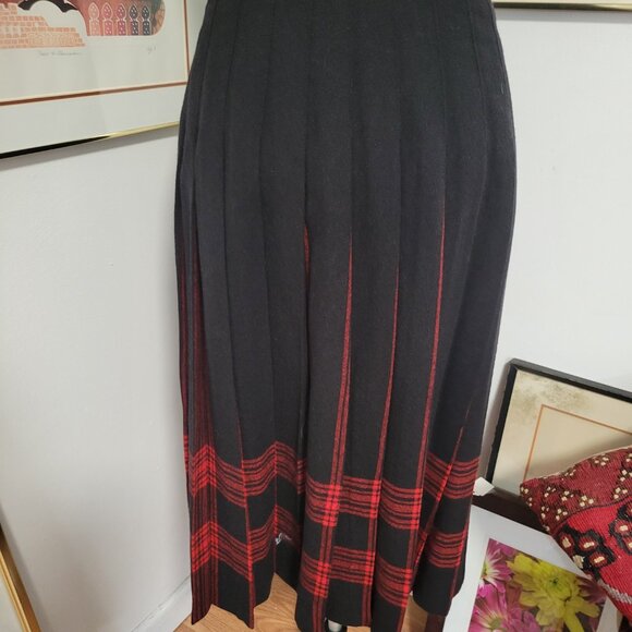Vintage 70's All Wool Pendleton Menzies Tartan Size 12 - Picture 4 of 4